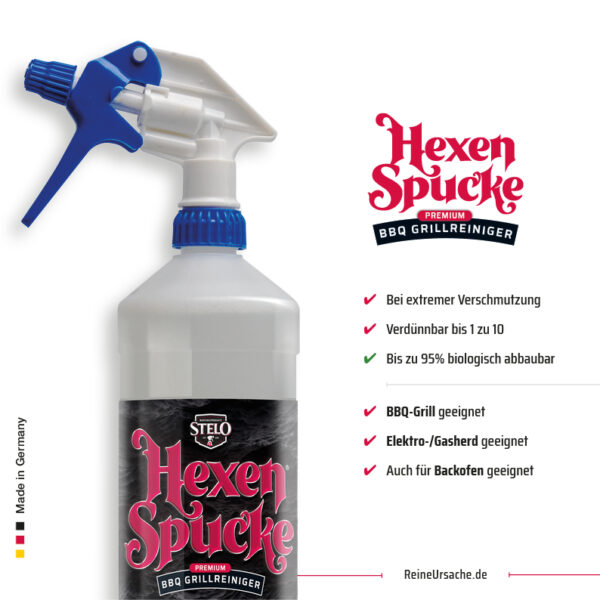 Hexenspucke® Premium BBQ Grillreiniger, 1000ml – Bild 4