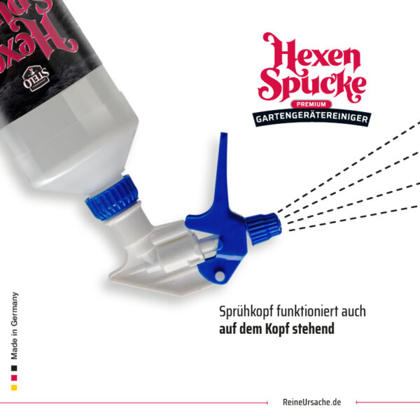 Hexenspucke® Premium Gartengerätereiniger, 1000ml – Bild 2